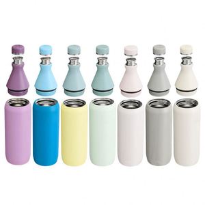 Termo de Viaje de Acero Inoxidable de Doble Pared de 20 oz, Ultrafino, con Tapa Metálica, para Gimnasio, Fitness y Actividades al Aire Libre - Product Image 1