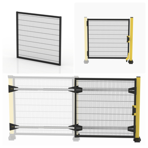 Brio an ninh caging và hàng rào Robot máy móc kho phân vùng Giải pháp bảo vệ bao vây sản phẩm của bảng điều khiển hàng rào an toàn - Product Image 3