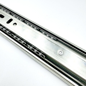 Phần cứng nhà bếp ngăn kéo Slide 3 gấp Kính thiên văn trượt đường sắt Tủ Ngăn Kéo trượt - Product Image 1