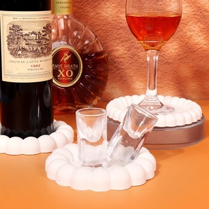 2 Styles Plateau à bulles Moule en résine Plateau à bijoux DIY Décoration intérieure Dessous de verre à bulles rond Moule en silicone pour moulage de résine époxy - Product Image 5