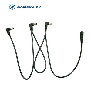 Cable de alimentación 1 <span class=keywords><strong>a</strong></span> 2 cable de CC cadena cable DC <span class=keywords><strong>5</strong></span>,5x2,1mm conector de audio de la guitarra - Product Image 3