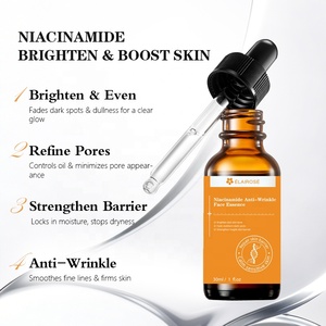 Sérum Visage Anti-Rides à la Niacinamide, à l'Arbutine et aux AHA, Marque Privée, 30 ml, Éclaircissant, Hydratant, Antioxydant, Apaisant, Pour Tous Types de Peaux, OEM - Product Image 3