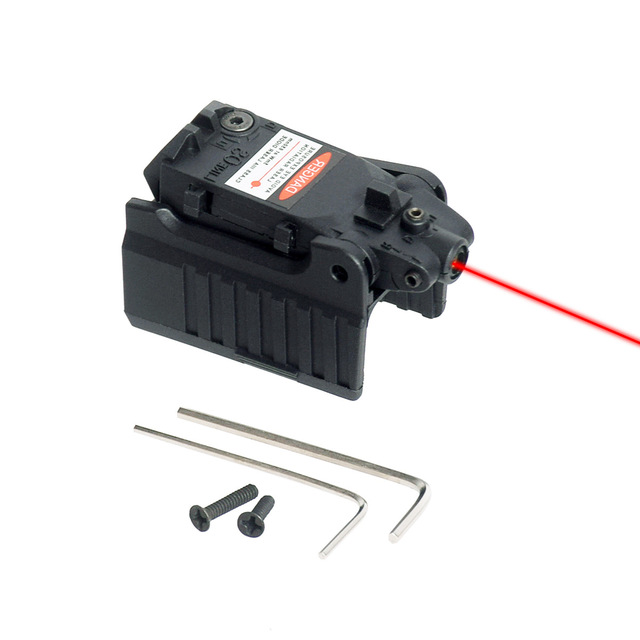 High-Low Base Red Laser Pointer with Outdoor Positioning & Locator