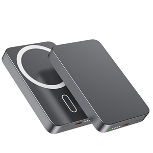 แบตเตอรี่สำรองแม่เหล็กไร้สาย 10000mAh 20W PD USB-C บางเฉียบ ผลิตจากอลูมิเนียมอัลลอย ชาร์จเร็<span class=keywords><strong>ว</strong></span> ใช้งานร่<span class=keywords><strong>ว</strong></span>มกับ iPhone 12-16 Series - Product Image 1