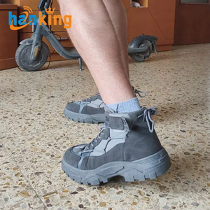 Bottes de randonnée Ehanking pour hommes, bottes de désert à plateforme tendance, confortables, antidérapantes, à tige <span class=keywords><strong>haute</strong></span>, chaussures de randonnée, bottes de travail - Product Image 4