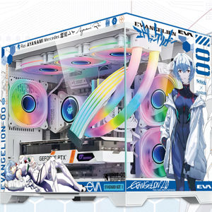 Personnalisé Lu Lu Pig Impact PC Computer Case Chambre avec vue sur la mer Micro ATX/ITX <span class=keywords><strong>Gaming</strong></span> Tower Mid Towe Mini <span class=keywords><strong>Vide</strong></span> PC Case - Product Image 1