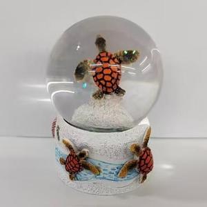 Globe d'eau en résine personnalisé en usine, tortue, décoration artistique, forme unique, souvenirs, cadeau, ornements décoratifs pour la maison - Product Image 6