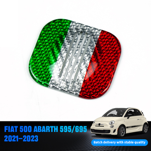 Accesorios de Fibra de Carbono Shasha, Rejilla para Altavoz de Techo, Moldura Interior para Automóvil <span class=keywords><strong>Fiat</strong></span> 500 595 695 2021 <span class=keywords><strong>2022</strong></span> 2023 - Product Image 5
