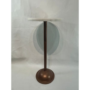 Table d'appoint en marbre, cette élégante table d'appoint pour salons, halls d'hôtel, chambres à coucher, prix de gros, collection - Product Image 3