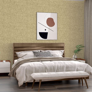 Revêtement mural textile imperméable et ignifuge à motifs floraux sans couture avec support non tissé, revêtement mural en tissu, rembourrage 100% fibre ES - Product Image 6
