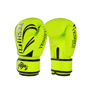 Grosir Pabrik Tiongkok sarung tangan tinju kulit Logo kustom harga murah - Product Image 5