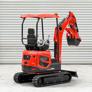 Envío gratis certificado CE/EPA China barato pequeño excavadora venta al por mayor Micro compacto Mini excavadora 1 tonelada 1,8 toneladas precios para la venta - Product Image 2