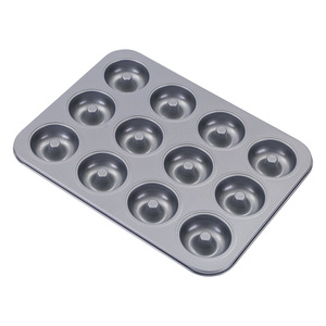 Molde para hornear de 6 cavidades para donuts, color gris espacial, para uso en horno doméstico. - Product Image 4
