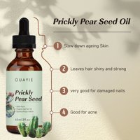 Han Linger Label pribadi murni organik antipenuaan pencerah pengencang berkilau rambut kuat jerawat Perawatan berduri minyak biji pir