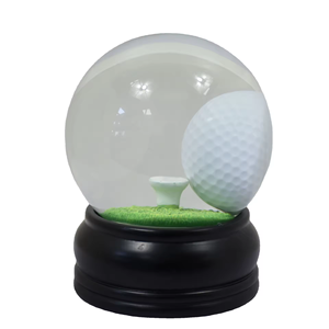 Souvenir Gifts Custom Resin Sports <strong>Golf</strong> Snow <strong>Globe</strong> Game Water Snow <strong>Ball</strong> 100mm for Decoration - Product Image 4