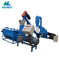 Chaîne de production Macreat 200-500 kg granulés d'engrais complets pour petits aliments pour poulets granulés d'aliments pour animaux