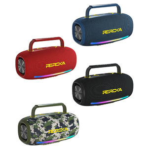 Ngoài trời di động RGB ánh sáng Loa nặng Loud bass âm thanh không thấm nước không dây bluetooth loa với dây đeo tay - Product Image 2