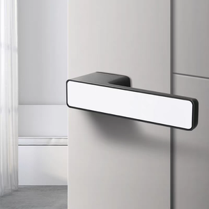 Poignées de porte et de fenêtre silencieuses en satin, style minimaliste moderne italien, pour chambre à coucher, garantie de 3 ans, installation facile - Product Image 2