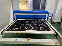 Imprimante à écran semi-automatique pneumatique grand format pour l'impression de t-shirts, presse à chaud 100x120 220V, nouvelle MAIJI, garantie 1 an