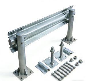 Barrière de sécurité routière à faisceau ondulé, anti-collision et anti-corrosion, revêtement en poudre de zinc galvanisé, <span class=keywords><strong>garde</strong></span>-<span class=keywords><strong>corps</strong></span> flexible - Product Image 4