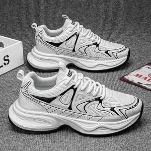 Chaussures de sport respirantes personnalisées pour hommes avec logo, à lacets, pour la production en série OEM/ODM - Product Image 2