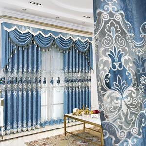 MU Cortinas para sala ventanas de habitacion Rideau rideaux pour salon bordado <span class=keywords><strong>ventana</strong></span> cartens cortinas dormitorio sala de estar - Product Image 1