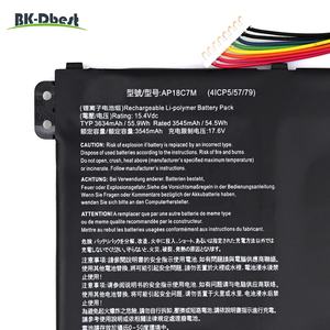 แบตเตอรี่แล็ปท็อปสำหรับ <span class=keywords><strong>ACER</strong></span> <span class=keywords><strong>Spin</strong></span> <span class=keywords><strong>5</strong></span> <span class=keywords><strong>SP513</strong></span>-<span class=keywords><strong>54N</strong></span>-56M2 Swift 3 SF313-52G-71J6 55GT AP18C7M AP18C7K - Product Image 2