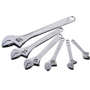 Adjustable Carbon Steel <b>Spanner</b> Wrench Metric DIY Auto Repair <b>Tool</b> Customizable OEM Chrome for Daily Use in Industrial Settings - Product Image 1