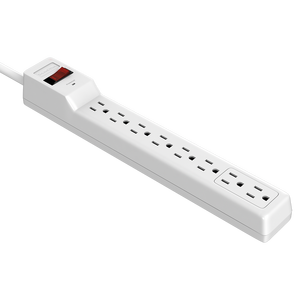 Striscia di protezione da sovraccarico a spina piatta 980J 3 SPD ciabatta con protezione da sovratensione con indicatore luminoso - Product Image 1