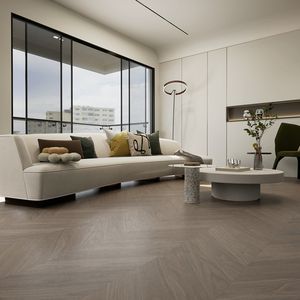 Luxus Modern Design Engineered Holzböden Eiche Fischgräten muster Chevron Styles für Innendekoration Engineered Floor ing - Product Image 5