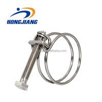 2024 dernier modèle personnalisé style américain en acier inoxydable 304/201 collier de serrage réglable matériaux de qualité alimentaire colliers de serrage OEM