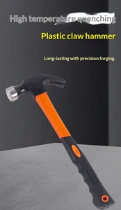 <span class=keywords><strong>Marteau</strong></span> à griffes pour électricien et <span class=keywords><strong>charpentier</strong></span> avec manche en plastique, 275 mm, qualité industrielle et bricolage, multifonctionnel pour la construction et la menuiserie - Product Image 6