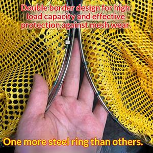 Red <span class=keywords><strong>de</strong></span> Pesca Completa <span class=keywords><strong>de</strong></span> PE con Ojos Pequeños <span class=keywords><strong>de</strong></span> 5mm, 90cm <span class=keywords><strong>de</strong></span> Largo y 30cm <span class=keywords><strong>de</strong></span> Profundidad, Accesorios <span class=keywords><strong>para</strong></span> Pesca <span class=keywords><strong>de</strong></span> Mariscos, Red <span class=keywords><strong>de</strong></span> Desembarque <span class=keywords><strong>para</strong></span> Carpas - Product Image 3