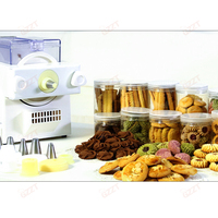 500G Hopper Home Pasta Maker Nouilles Pâtes Faisant La Machine Avec Types De Moules Buses Cookie Biscuit Formant La Machine D'extrudeuse