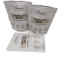 Sachet debout personnalisé thermoscellé et découpé Chips pour collation Sacs en plastique de qualité alimentaire Sac en mylar en aluminium congelé à fermeture éclair refermable
