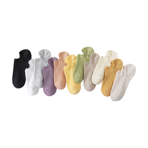 Qualité garantie Bon prix Chaussettes rayées Chaussettes mode maniables pour filles - Product Image 1