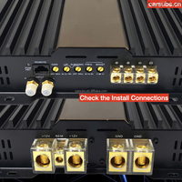 Amplificateur de caisson de basses de voiture RMS 4000W Korea Board 1ohm Class D Peak 5000W Dynamic 0.5 Ohm strong Bass Monoblock Car Amplifier