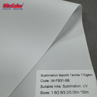 Tissu textile rétroéclairé LED SEG en polyester sans couture de 170 g/m² pour impression par sublimation UV grand format