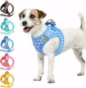 Arnés y Correa para Perros Pequeños al por Mayor, Conjunto Antitirones para Cachorros, Arnés Reflectante Ajustable Personalizado para Perros - Product Image 1