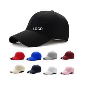 批发工厂定制设计标志3d刺绣棒球帽空白Gorras普通运动棒球帽