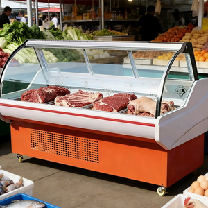 Congelatori Commerciali di Alta Qualità per Supermercati, Vetrine Refrigerate per Esposizione di Pesce e Carne Fresca per Macellerie - Product Image 6