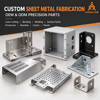 Komponen Fabrikasi Plat Logam Stainless Steel untuk Penutup Mesin - Pemotongan Laser, Pengepresan, Pembengkokan, Pengelasan, Pelapisan Bubuk