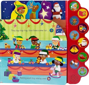 Libro <span class=keywords><strong>de</strong></span> Música Navideño con 10 Botones para Niños, Canciones Navideñas, Libro <span class=keywords><strong>de</strong></span> Sonidos con Módulo <span class=keywords><strong>de</strong></span> Sonido Personalizado - Product Image 2