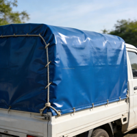 Lona Impermeable de PVC Reforzada para Exteriores, Cubierta para Camiones, 650gsm-900gsm en Rollo
