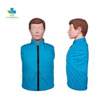 Science médicale demi-corps modèle CPR Mannequin formation infirmière médicale CPR factice éducation enseignement CPR mannequin