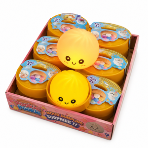 Juguete Blandito de Dumpling con Purpurina que Brilla en la Oscuridad, con Caja Vaporera, de Ascenso Lento, Juguetes para Apretar al por Mayor - Product Image 4