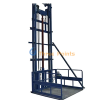 8m 2t Rail de guidage Ascenseur vertical Ascenseur de fret de matériel industriel Ascenseur de fret Ascenseur hydraulique de marchandises Ascenseur de cargaison