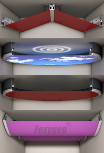 ระบบฟิล์มยืดเพดานพีวีซีโปรไฟล์อลูมิเนียมโปรไฟล์เพดานเท็จโปรไฟล์ระงับเพดานโปรไฟล์อลูมิเนียมสำหรับกระเบื้องเพดาน - Product Image 5