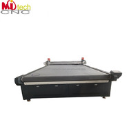 Meilleure machine de découpe de motifs CNC Jinan MITECH pour le travail des tissus, des vêtements, des filtres, de la soie, du cuir et des tissus extensibles
