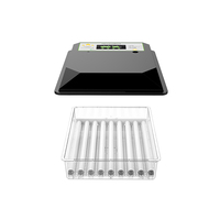 Control automático de temperatura y humedad 192 Incubadora de huevos de gallina